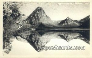 Real Photo - Two Medicine Lake, Montana MT  