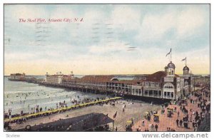 The Steel Pier,  Atlantic City,  New Jersey, PU-1910