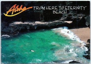 M-86305 Aloha From Here To Eternity Beach Honolulu Hawaii