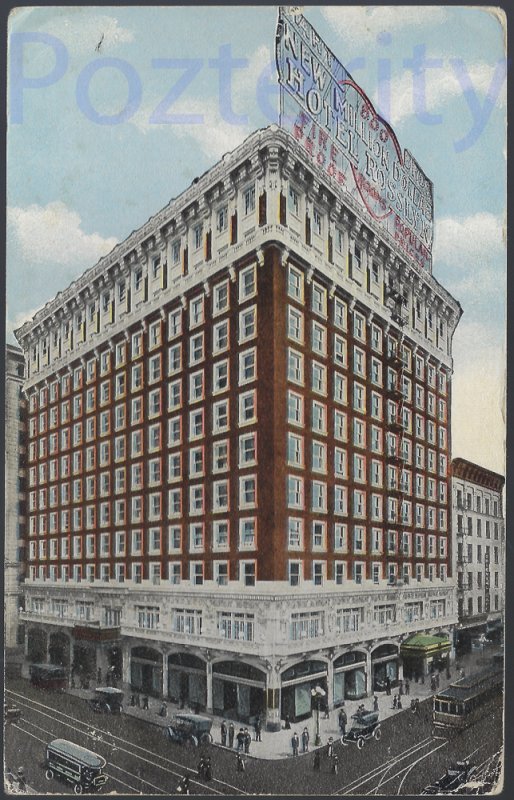 KING EDWARD HOTEL FIFTH AND LOS ANGLES STS1924   LOS ANGELES CALIFORNIA