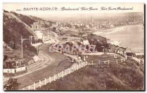 Postcard Old Sainte-Adresse Boulevard Felix