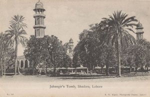 Jahangir's Tomb Shadara Lahore Pakistan Old Postcard