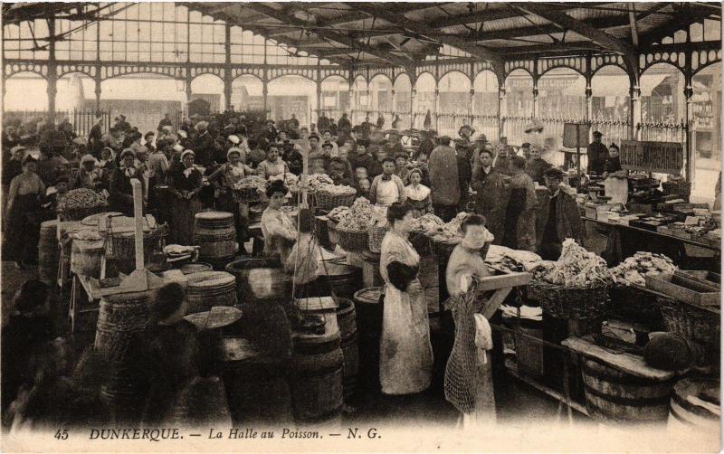 CPA DUNKERQUE - La halle au poisson (193306)