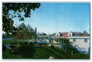 c1960's Water View Motel Hagerstown Maryland MD Vintage Unposted Postcard