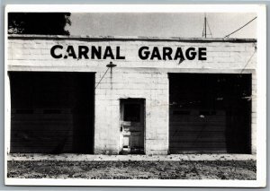 Postcard Guthrie KY 1979 Carnal Garage William Stage