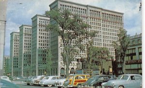 General Motors Building One Of Largest Office Building In World - Detroit, Mi...