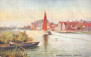 BR63516 norfolk broads horning postcard  uk