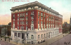 Vintage Postcard 1909 New Y.M.C.A. Building Dayton Ohio OH Wayne Supply Co. Pub.