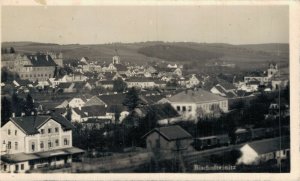 Czech Republic Horšovský Týn Bischof Steinitz Vintage RPPC 07.53