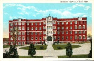 Nebraska Omaha Immanuel Hospital Curteich