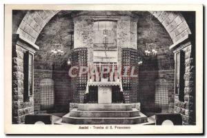 Postcard Old Tomba Di Francesco Assisi