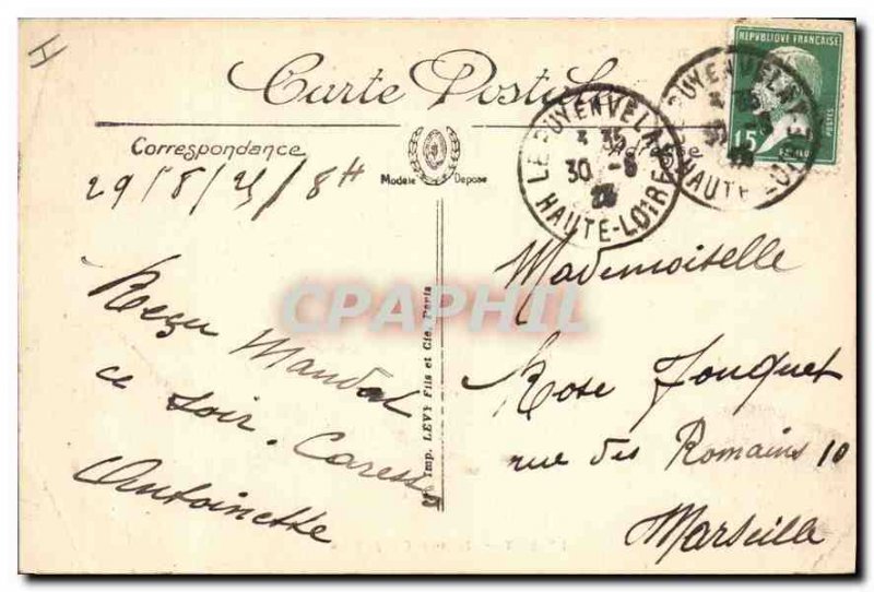 Old Postcard Le Puy Musee Crozatier