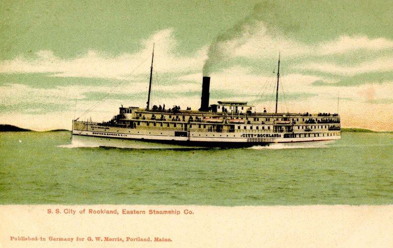 Eastern Steamship Co. - SS City of Rockland