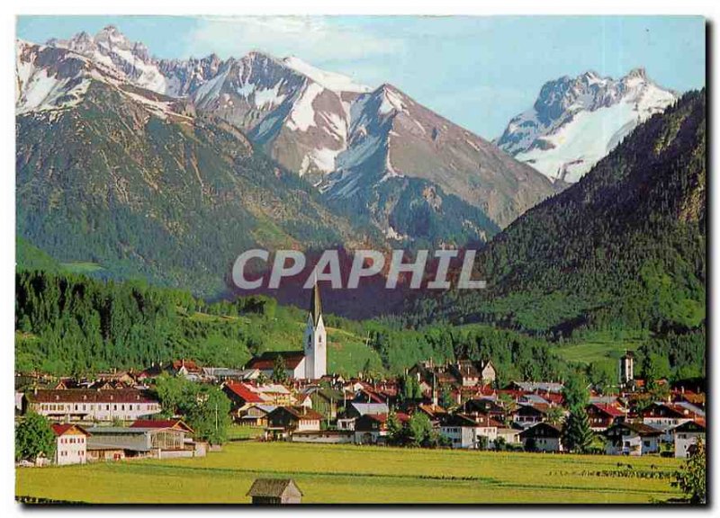 Modern Postcard Oberstdorf Allgau