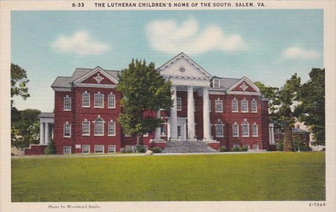 Virginia Salem Lutheran Childrens' Home Of The South