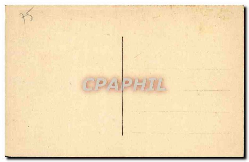 Old Postcard Panorama Taken Paris Notre Dame