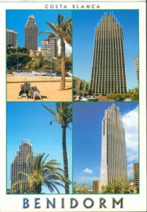 POSTCARD. SPAIN. BENIDORM. COSTA BLANCA.