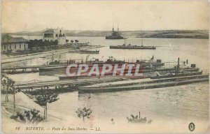 Old Postcard Bizerte Post Sub Sailors
