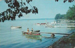 Michigan Coldwater Sans Souci Coldwater Lake 1964