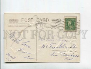 471913 EASTER Embossed EGG Chicken RABBIT Bunny Vintage postcard 1910 year