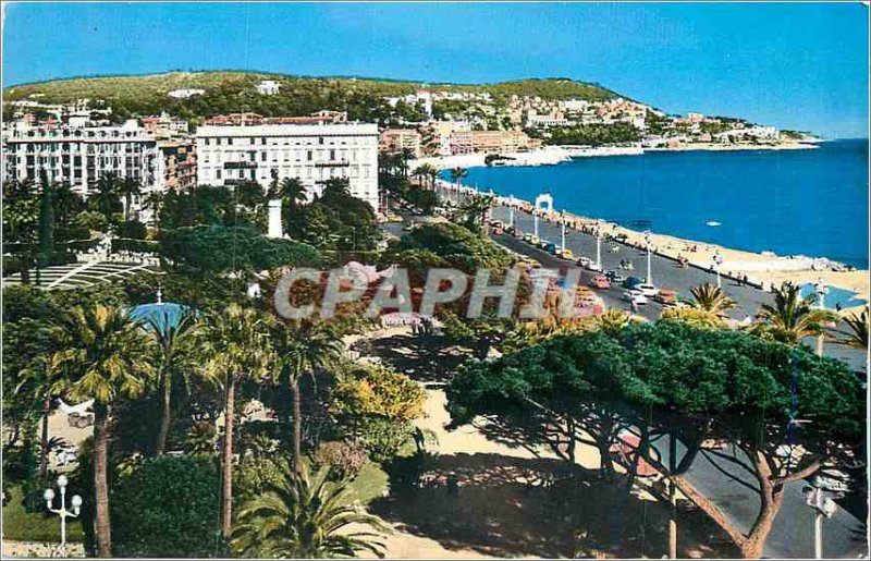 Postcard Modern 16,575 riviera nice Promenade des Anglais the theater of gree...