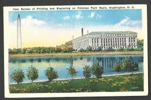 DATED 1936 PPC WASHINGTON DC NEW BUREAU OF PRINTING & ENGRAVING