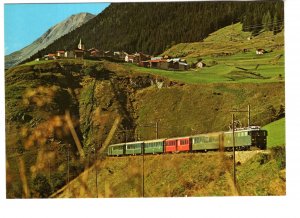 Jahre Albulabahn, Railway Train, Graubünden, Switzerland.