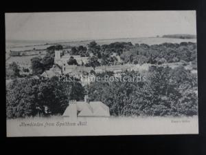 Hampshire Waterlooville HAMBLEDON from SPELTHAM HILL Old Postcard by Emms Series