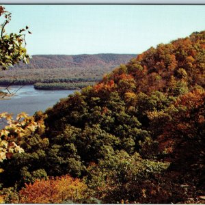 c1960s McGregor IA Pikes Peak State Park Bluff Lt Zebulon Pike Wyalusing PC A222