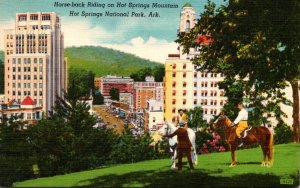 Arkansas Hot Springs Horseback Riding On Hot Springs Mountain