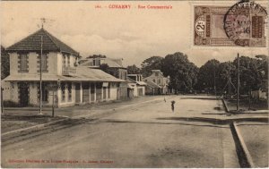 PC CONAKRY RUE COMMERCIALE FRENCH GUINEA (a28705)
