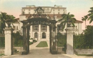 Palm Beach Florida The Whitehall Interstate Albertype 1934 Postcard 21-8575