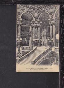 Grand Staircase,Opera House,Paris,France Postcard 