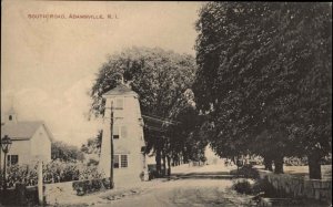 Adamsville RI South Road Little Compton c1910 Postcard