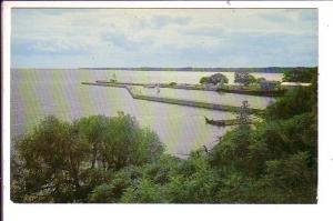 Harbour from Brants Hill, Port Dover, Ontario, Lighthouse 