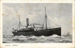 CPA AK R.M.S. ARZILA SHIPS (704203)