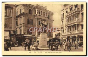 Old Postcard Tunis instead of Cardinal lavigerie