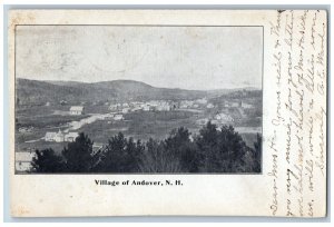 1907 View of Village of Andover New Hampshire NH Antique Posted Postcard