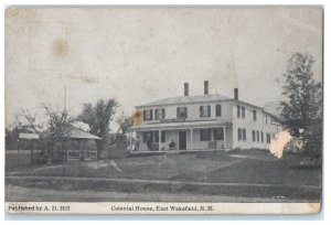 1910 Colonial House East Wakefield New Hampshire NH Posted Antique Postcard 