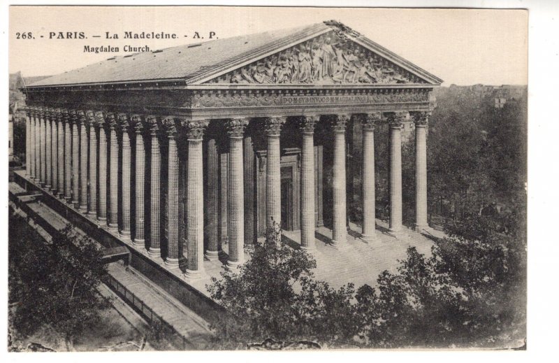 Magdalen Church, Paris, France