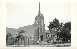 RPPC Postcard; Nazareth Lutheran Church, Kenmare ND Ward County