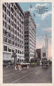 Washington Seattle Leary and Empire Buildings Showing L C Smith Building In D...