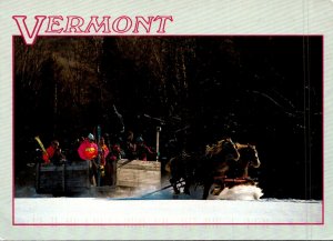 Vermont Burke Mountain Sleigh Ride
