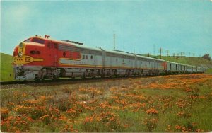 California Steamship 1950s Santa Fe Super Chief Teich Western Postcard 21-2970