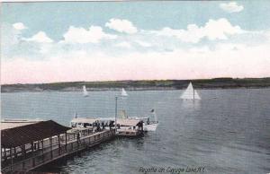 Sailing Regatta on Cayuga Lake NY, New York - DB