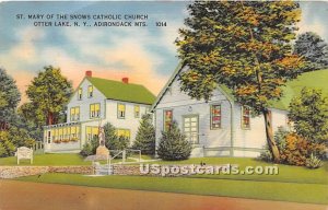 St Mary of the Snows Catholic Church - Otter Lake, New York