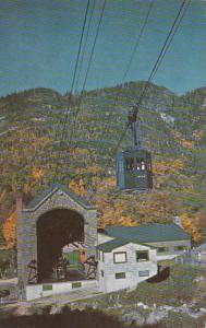 New Hampshire Franconia Notch Cannon Mountain Aerial Tramway