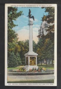 Sea Gull Monument,Salt Lake City,UT Postcard 