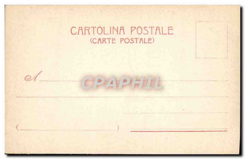 Old Postcard Roma Castel Angelo Veduto dal Tevere Fishing Fisherman