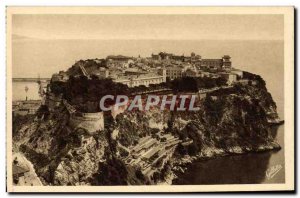 Old Postcard Monaco Rocher